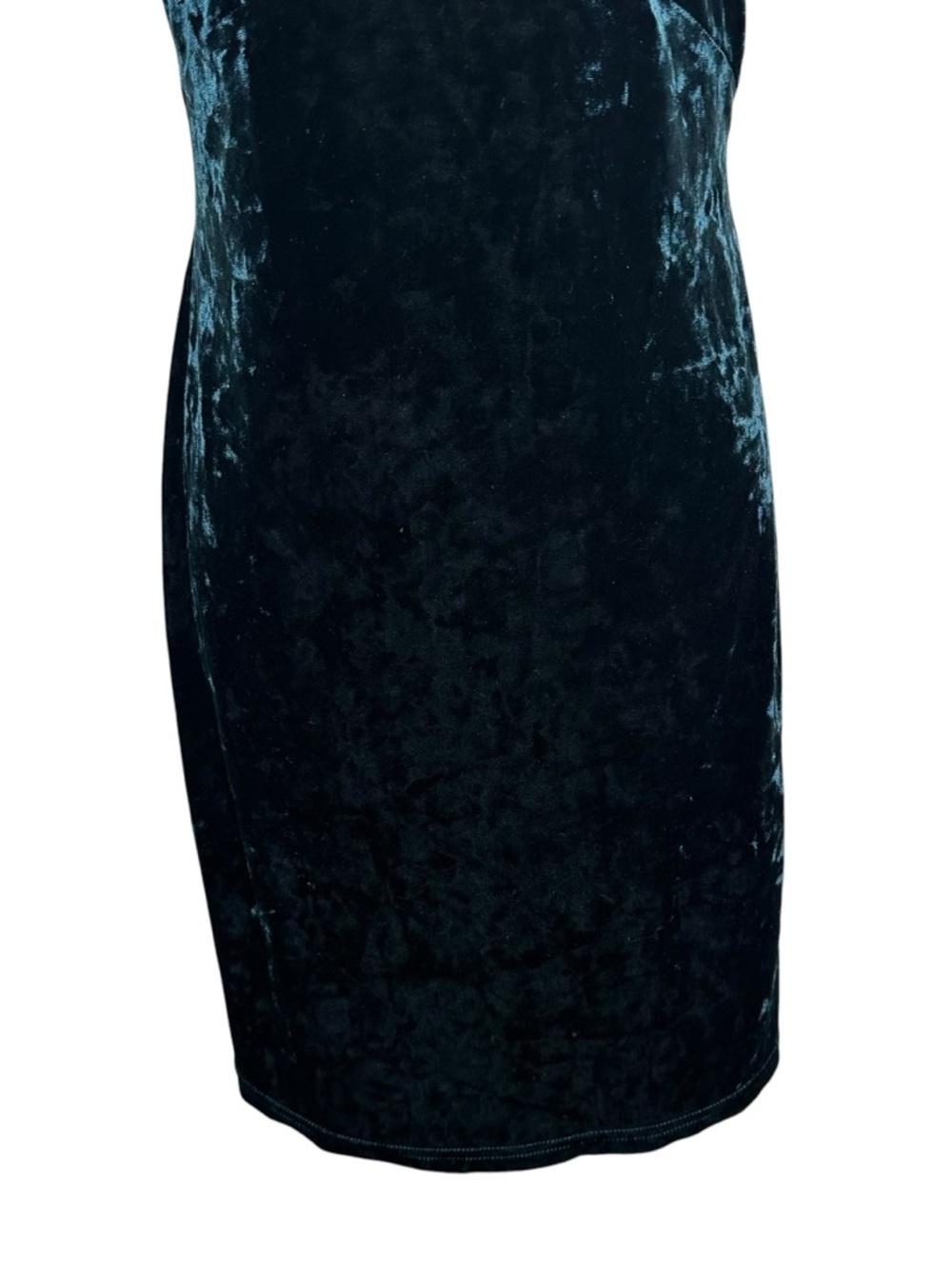Intimately Free People Medium Velvet Lace Sleeveless Mini Dress Emerald Green - Picture 5 of 11